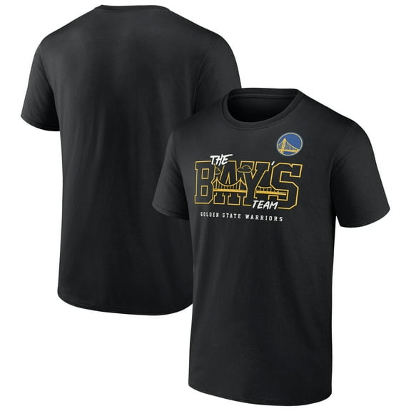 Men's Black Golden State Warriors Team Pride T-Shirt