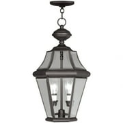 Livex Lighting - Georgetown - 2 Light Outdoor Pendant Lantern in Traditional