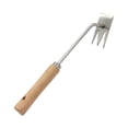 thumbnail image 2 of Desmalezador manual Herramienta de deshierbe multifuncional Extractor de malezas de jardín Herramienta de deshierbe manual Eliminación de deshierbe Mango de madera Cola extractor de malas hierbas, 2 of 8