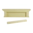 thumbnail image 6 of Home Wall Decorative Antique Brass Hardware 4 Hook Coat Rack - Yellow, 6 of 7