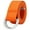 Orange, variant on Canvas Web Belt Metal Double D Ring Buckle for Men Women Casual Cloth Military Style Belt 1 1/2" Wide Orange Medium