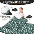 thumbnail image 3 of Green Christmas Tree Pattern Toddler Nap Mats for Kids Preschool,50"x20" Sleeping Mat Bag or Kids,Toddler Sleeping Bag,Toddler Nap Mat or Daycare, 3 of 6