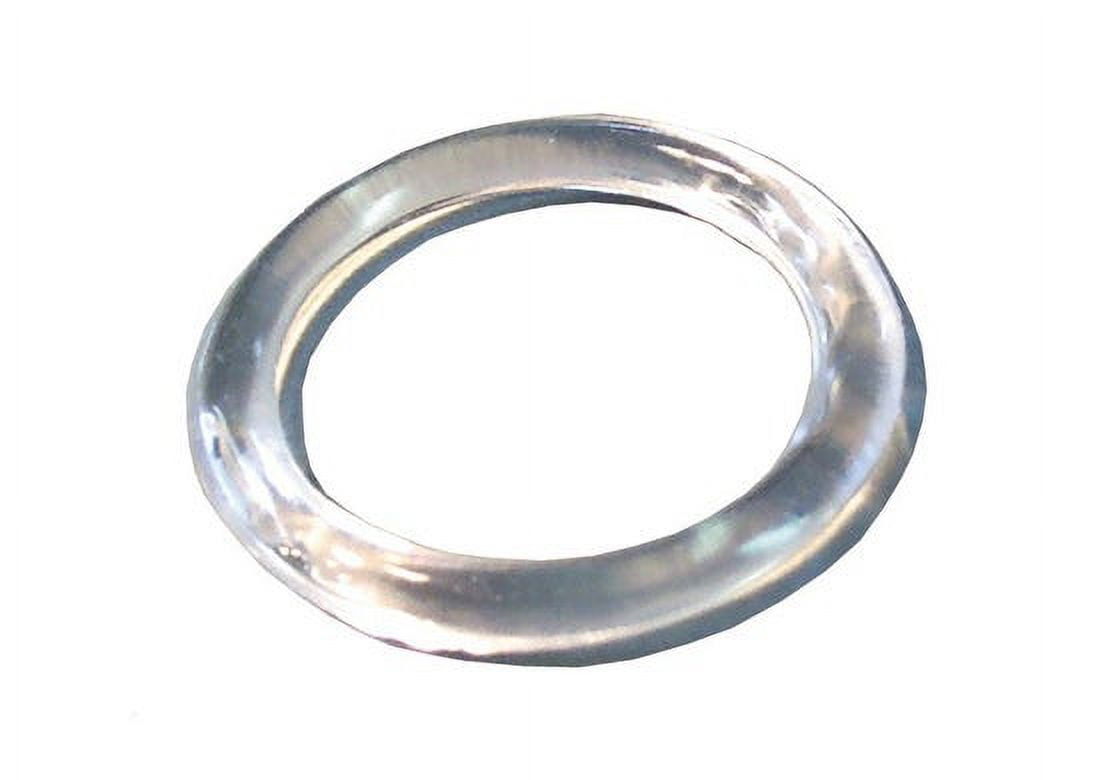 NAHANCO #CIR 2" Acrylic Small Scarf Rings (Pack of 500)