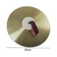 thumbnail image 7 of Crash Cymbal Rhythm Beat Musical Instrument Traditional Percussion Alloy Hand Cymbals for Drum Player Parties Practice Performance Beginner 8inch, 7 of 7