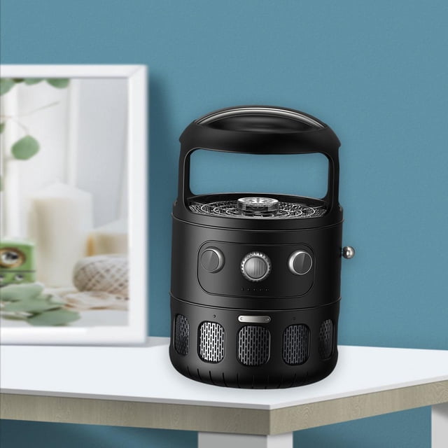 Lámpara portátil Bug Sharpla para dormitorio al aire libre Negro