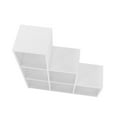 thumbnail image 7 of Cascavel Stair Cubby with 6 Cube Shelves in White. Set of 2, 7 of 7