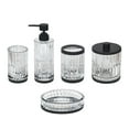 thumbnail image 3 of hometrends Glass Covered Jar with Black Metal Trim, 3 of 3