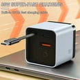 thumbnail image 5 of 3 In 1 Charger Retractable Phone Charger Wall Plug With Scalable 80w Max Fast Charging Module Type C Cable And 2 USB Ports For Phone Laptops, 5 of 5