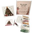 thumbnail image 2 of Christmas Art Kit for Student Featuring Stained Glass Sea Glass Pieces, Relaxing Craft Kit for Holiday Home Decoration, Unique Christmas Gifts for Adults with Step-By-Step Guide, 2 of 7