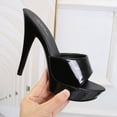 thumbnail image 3 of Zapatillas Moda de verano para mujer Adecuado para múltiples escenarios Tacones altos sexys populares Tacones de aguja, 3 of 6