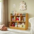 thumbnail image 4 of Toy Storage Organizer with Bookshelf, 5-Cubby Children's Toy Shelf, Toy Storage Cabinet, Suitable for Children's Room, Playroom, Hallway, Kindergarten, School, 4 of 6