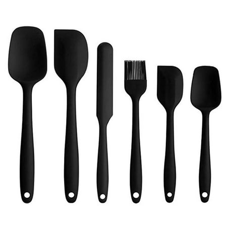 

KEUSN Spatula Set Silicone Nonstick Scraper Kitchen Baking Cooking 6 Piece Gift New