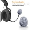 thumbnail image 3 of Xianyou-Muff (Chat Mort) pour Microphone lavalier à Revers, Pare-Vent Extérieur pour Mini Micro à Clipser, Multi-Couleur Lot de 9 (Housse à Fourrure, Lot de 5), 3 of 4