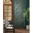 thumbnail image 4 of Aqua Gold Majestic Crane Tropical Wallpaper, 4 of 5