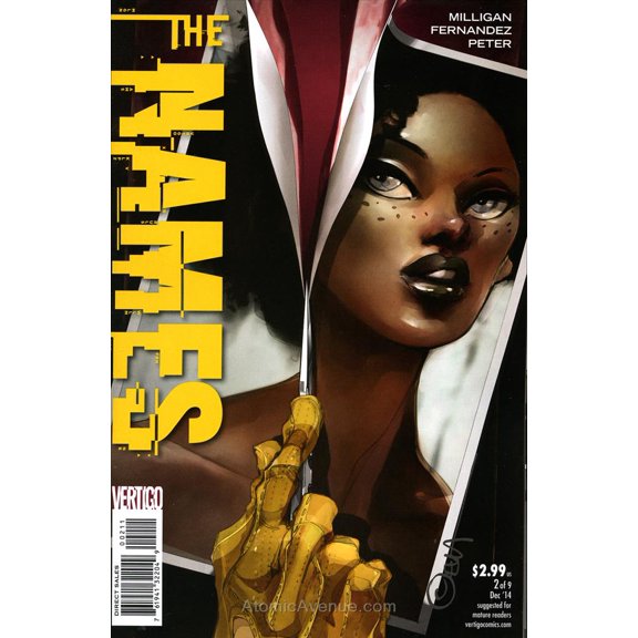 Names, The #2 VF ; DC/Vertigo Comic Book