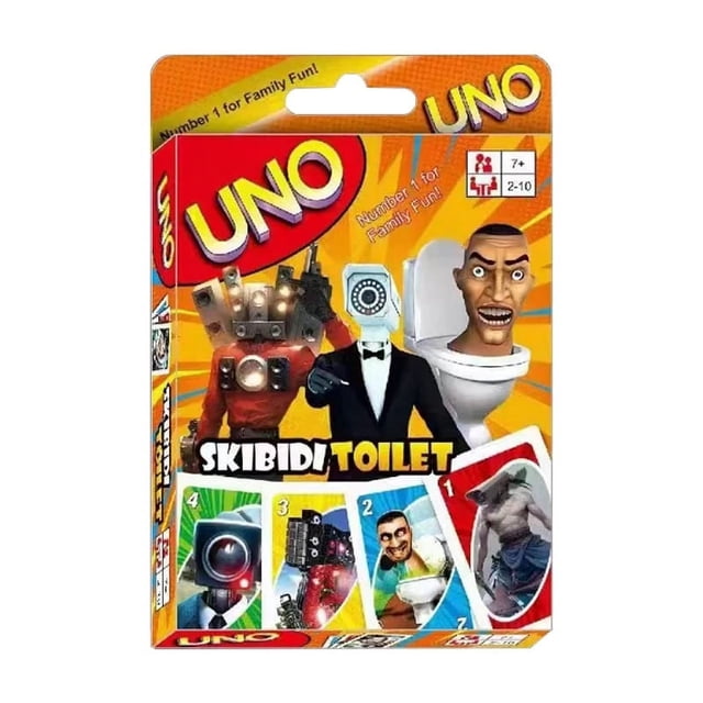 Juegos UNO de Mattel, divertidos juegos de mesa para la familia, divertidos juegos de cartas para niños, caja de regalo, juego de cartas UNO
