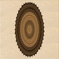 thumbnail image 1 of Ahgly Company Machine Washable Indoor Square Transitional Golden Blonde Gold Area Rugs, 4' Square, 1 of 7