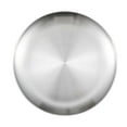 thumbnail image 4 of Platos de acero inoxidable para postres y aperitivos, platos de metal para cocina, platos para servir plata 20cm, 4 of 8