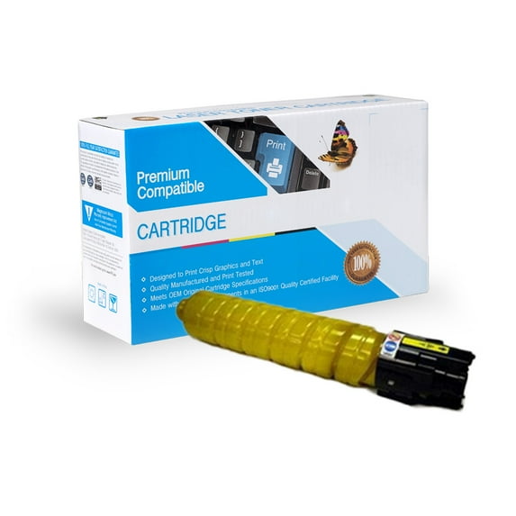 FantasTech Compatible with Ricoh 821071 (Type SP C430A) Yellow Toner Cartridge, with Free Delivery