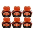 thumbnail image 6 of (2 pack) Thornton's Luxury Goods Fountain Pen Ink Bottle, 30ml, Pack of 6,  Orange, 6 of 6