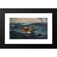thumbnail image 2 of Winslow Homer 18x12 Black Modern Framed Museum Art Print Titled - The Gulf Stream (1899), 2 of 5