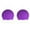 Purple, variant on Dvkptbk Swimming Cap 2Pc Adult Universal Pure Ear Protection Swimming Caps Swimming