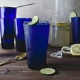 thumbnail image 2 of Libbey Tondeuses à Éclats de Cobalt Lot de 8 Verres, 2 of 2