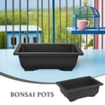 thumbnail image 3 of 5Pcs 6.5 Inch Bonsai Training Pots, Rectangular Plastic Growing Pots for Garden Yard, 3 of 8