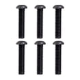 thumbnail image 3 of 3.5*15mm Guitar Bridge Saddle Mounting Screws Inner Hexagon Screws Replacement Black, 3 of 8