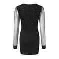 JHLZHS New Hot Stitching V Neck Pleated Satin New Dress Walmart jhlzhs-new-hot-stitching-v-neck-pleated-satin-new-dress-walmart