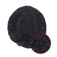 thumbnail image 3 of Gorro de ducha Gorro de baño impermeable Gorro de baño elástico resistente Turbante de pelo suave, Negro Inevent HA000682-01B, 3 of 6