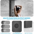 thumbnail image 2 of Shower Head ” High Pressure Rain/Hand Shower Combo with ” Extension Arm Function Hand Shower LeakProof Shower Head with Holder/Shower Hose Height/Angle Adjustable(” Chrome Pla, 2 of 8