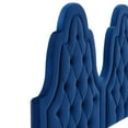 thumbnail image 5 of Modway Alexandria Tufted Performance Velvet Full Platform Bed in Navy, 5 of 10