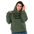 thumbnail image 4 of US Army Logo My Mom Defending Freedom Hoodie Sweatshirt Women Men Brisco Brands M, 4 of 6