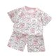 thumbnail image 5 of Odeerbi 3M-6Y Niños Niñas Pijamas de Verano de Algodón Con Estampado Camisetas de Manga Corta Pantalones Cortos Conjunto de Dos Piezas, 5 of 5