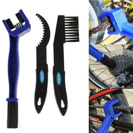 

LASHALL 3 In 1 Motorcycle Bicycle Chain Gear Cleaning Brush Cleaner Tools Kits(Buy 2 Receive 3)