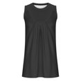 thumbnail image 4 of FAIWAD Camisole pour Femmes Smmuer Col Rond Sans Manches Tuniques Décontractées Froncées Grande Taille Chandails à Enfiler, 4 of 4
