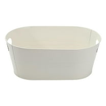 EHJRE Champagne Bucket Classic Drink Cooler for Restaurant Bar Accessories Parties White