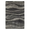 thumbnail image 3 of Oriental Weavers Henderson Shag Area Rug - 5993E - 7'10" x 10'10" - in Grey/ Charcoal - Plush Soft Shag, Modern Style, Stain Resistant, Cushion Feel, Dining, Living Room Rug, 3 of 3