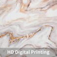 thumbnail image 3 of Cortina de ducha de mármol, cortina de ducha de baño blanca dorada gris abstracta, cortina de ducha de mármol irregular de arte moderno para decoración de baño, 3 of 5