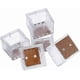 thumbnail image 4 of 24 Pcs Chair Leg Square Furniture Floor Protectors With Felt Pad, Chair Slides Feet Caps Tips Fit 1.18 Inches To 1.38, 4 of 4