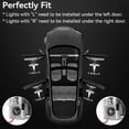 thumbnail image 3 of Tesla Model 3 Model Y Model S Model X Car Door Logo Projector Light, 4 Pcs/pack, 3 of 5