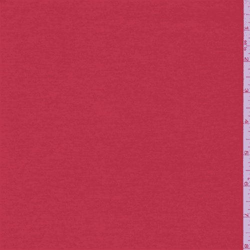 red double knit fabric