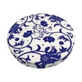 thumbnail image 1 of Disketp Blue And White Porcelain Pattern Funda Redonda para Taburete, Funda de Cojín para Silla de Bar Suave y Elástica-13 inch, 1 of 7