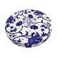 thumbnail image 1 of Disketp Blue And White Porcelain Pattern Funda Redonda para Taburete, Funda de Cojín para Silla de Bar Suave y Elástica-12 inch, 1 of 7