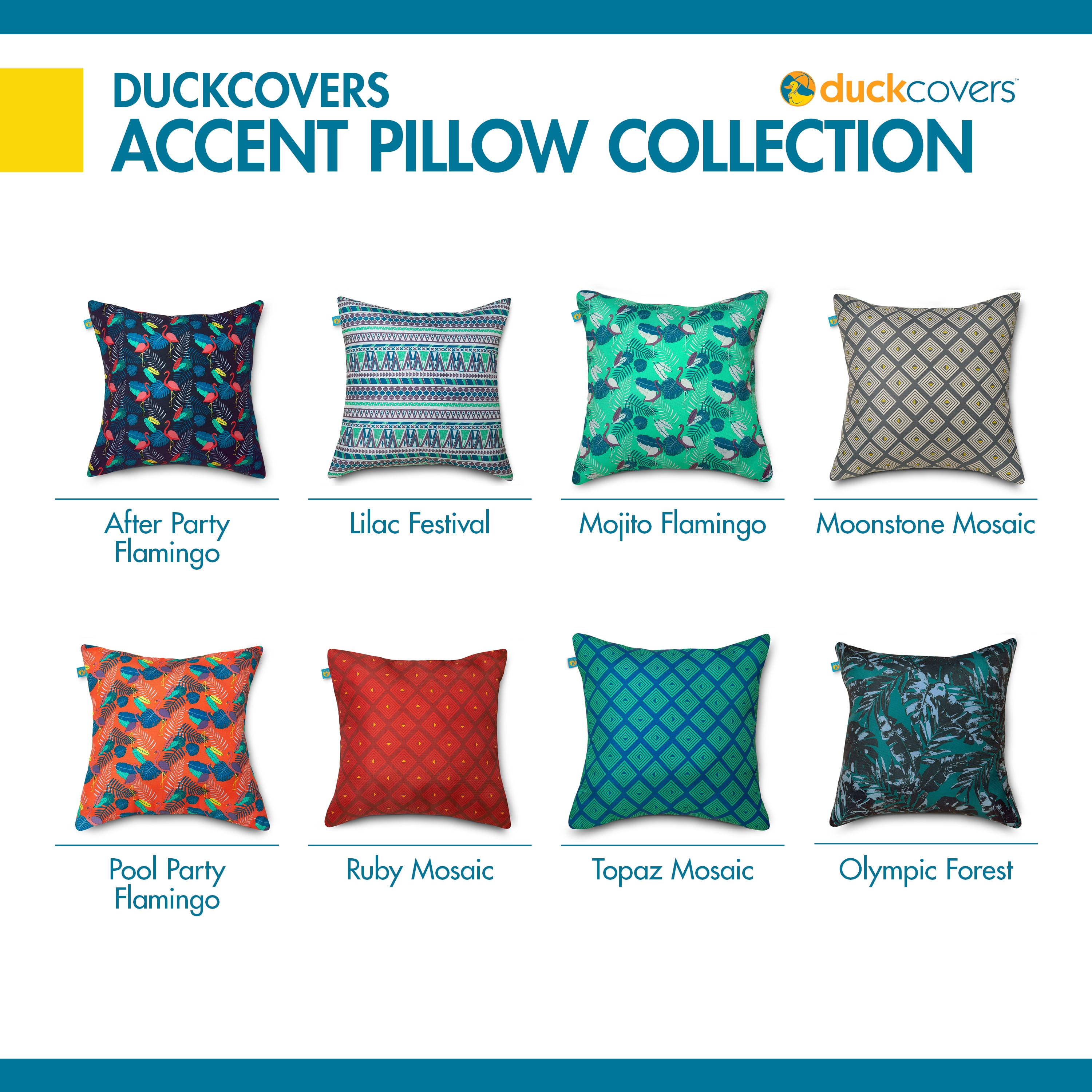 Classic Accessories POFP1818 18 x 5 in. Water Resistant Accent Pillows, Olympic Forest