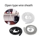 thumbnail image 2 of Gestión De Cables Manguito De Cable Flexible Cubierta De Envoltura Organizador Cable Tube Hider Para Oficina En Casa Moyic HA040772-01, 2 of 6