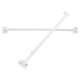 thumbnail image 2 of 2pcs Small Curtain Rod Extendable Curtain Rod Adjustable Plastic Curtain Rod, 2 of 2