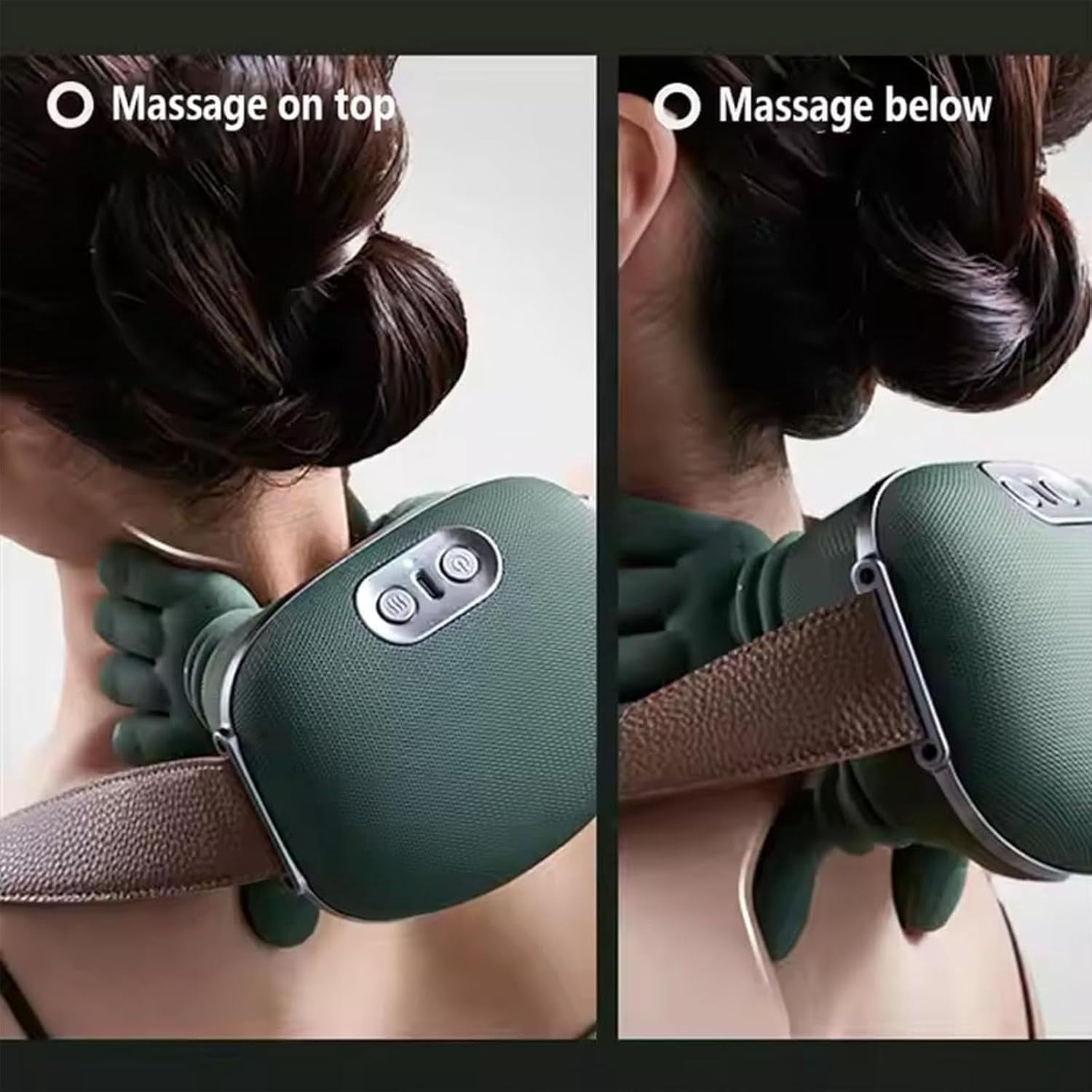 Massage Master for Shoulder,Neck Massager Pillow,with 3-Speed Adjustment,Electric Deep Tissue 3D Kneading Massage,Simulated Human Hand Cervical Trapezius Neck Massager Pillows