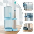 thumbnail image 5 of ufehgfjh,Toothbrush Stand With ToothBrush Cups/Cover,Toothpaste Stand Storage Organizer Stand,For Electric Toothbrushes,Toothpaste To, 5 of 7